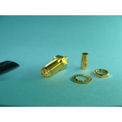 SMA HEMBRA CRIMP CABLE RG POLID. INVERSA