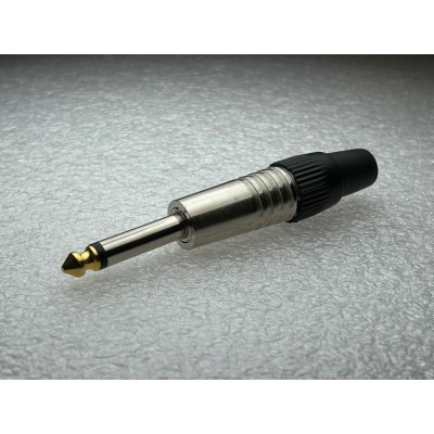 JACK 6.35 MONO METALICO PINZA INTERIOR